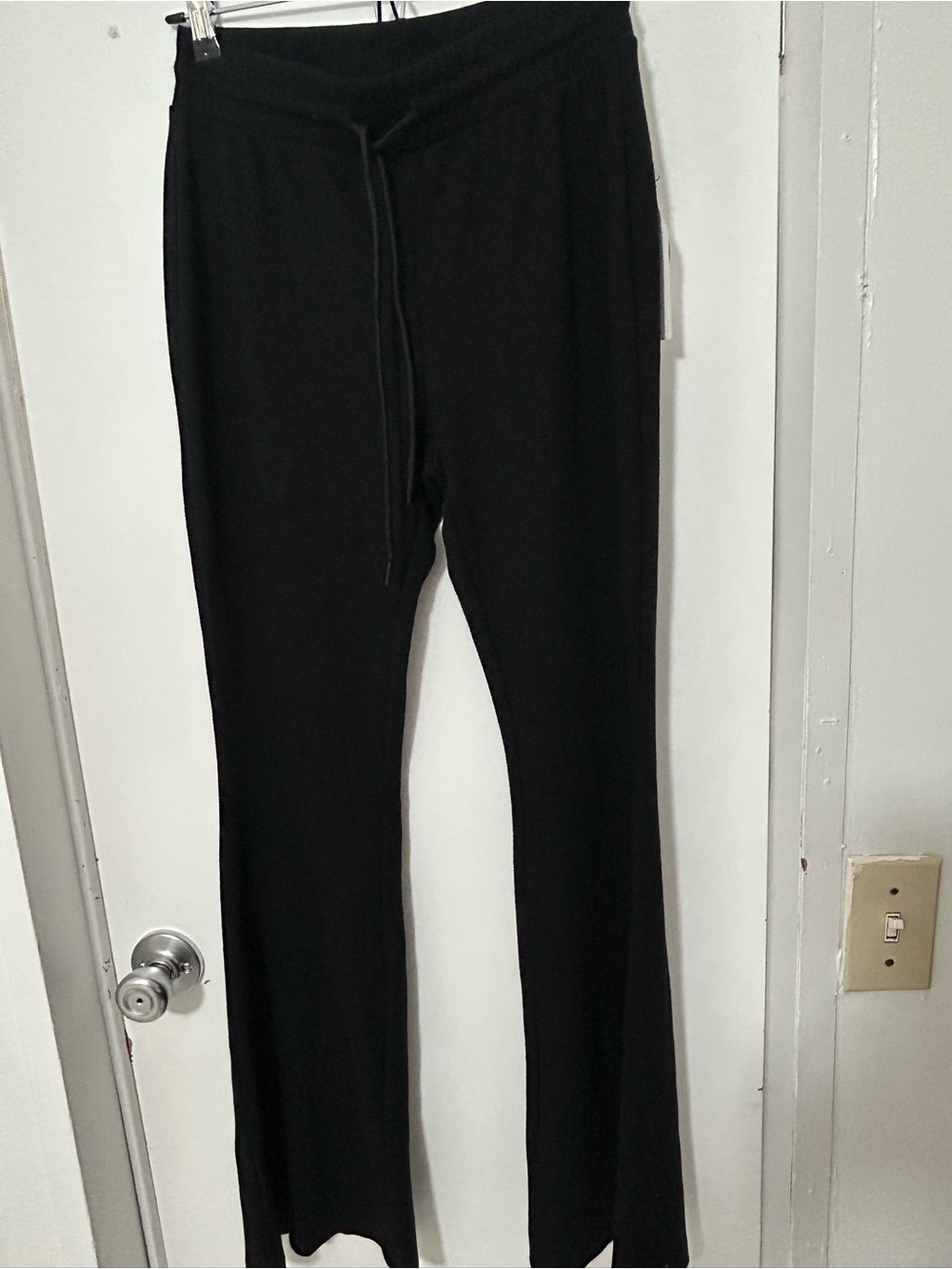 Black Boot Cut Lounge Pants